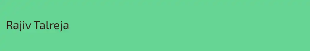 Rajiv Talreja